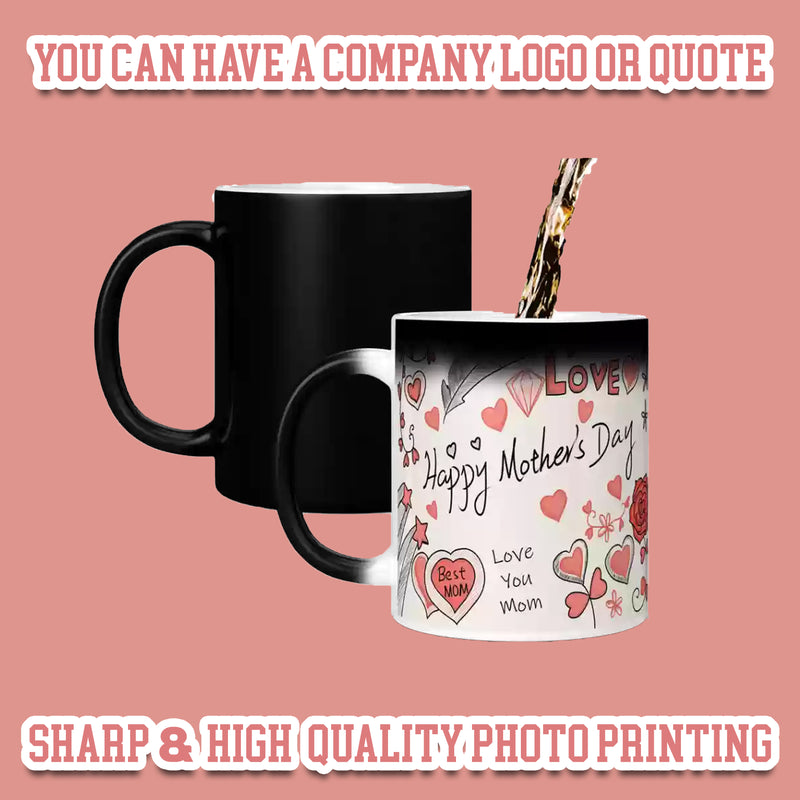 Personalized Photo Printed Magic Mug