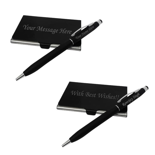 Pen and Card Holder (Black)