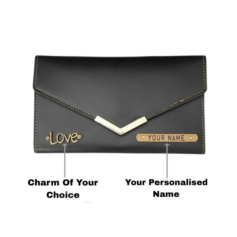 Personalized Women's Leather Premium Clutch