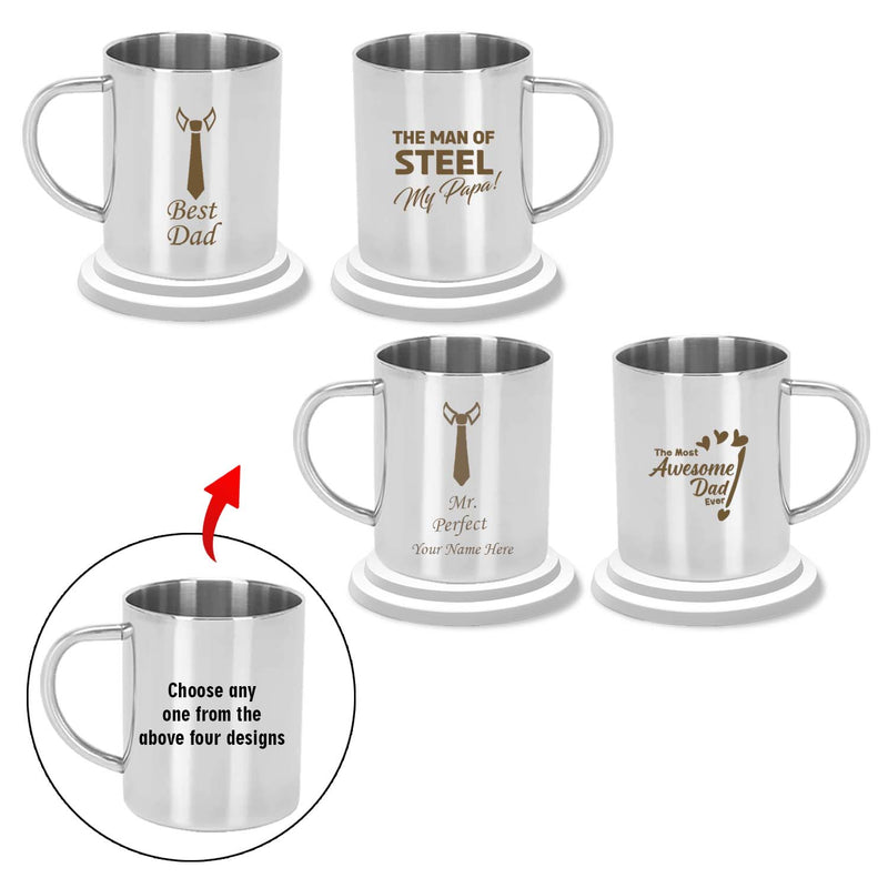 Custom Stainless Steel Mug – Father’s Day Gift.