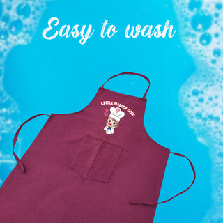 Kitchen Kids Apron For Kids with Quote & Logo Printed