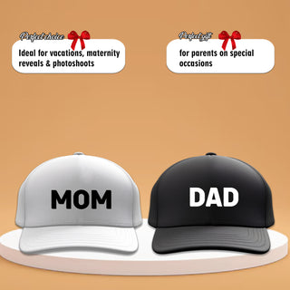 Mom and Dad Cotton Cap Hat – Best Gift For Mom & Dad.