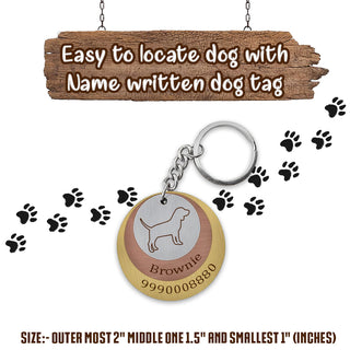 Custom Trinity Pet ID Tag.