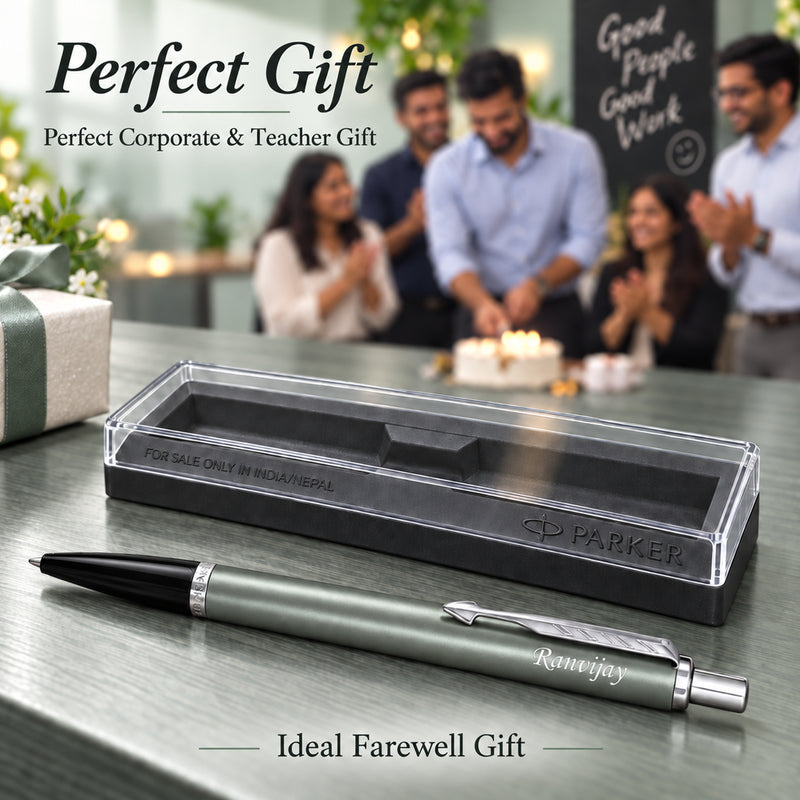 Personalized Parker Ball Pen with Name | Premium Customized Pen for Men & Women | Corporate Gift