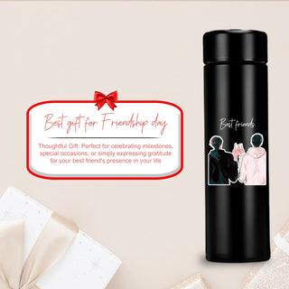 Black Temperature Bottle – Best Friend Design Printed.