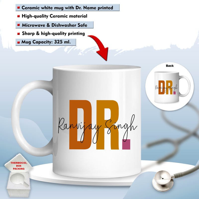 Doctor Gift Set – Printed Bottle, Mug & Mouse Pad with Doctor-Themed Design & Name.