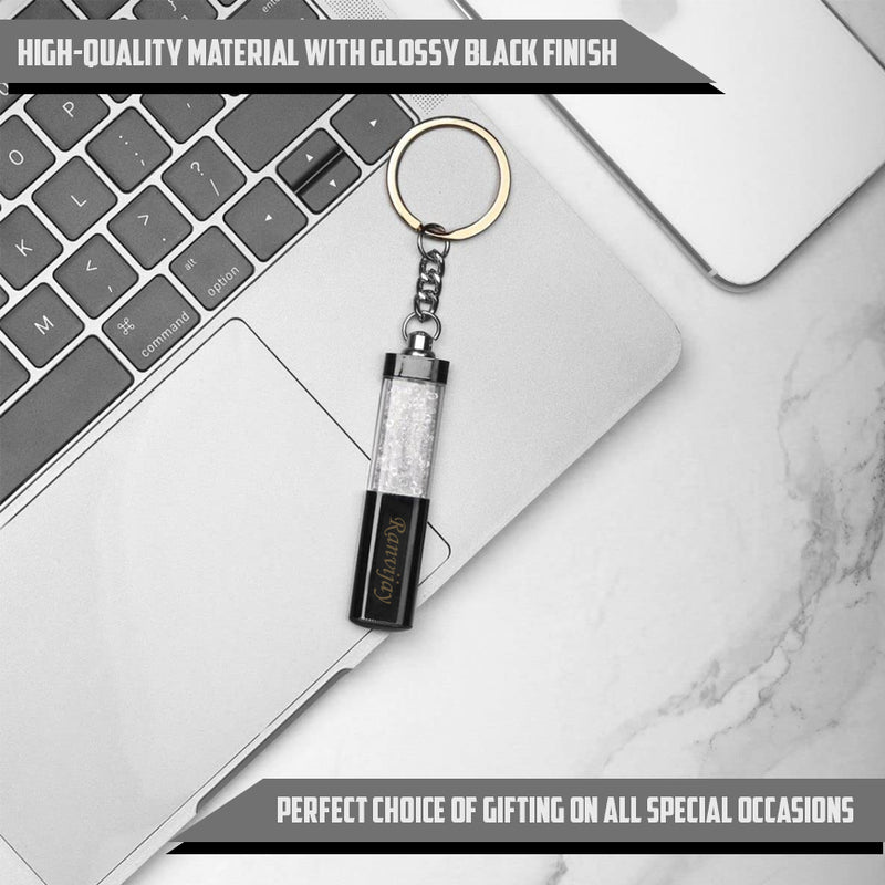 Crystal Pen & Keychain with Custom Name.