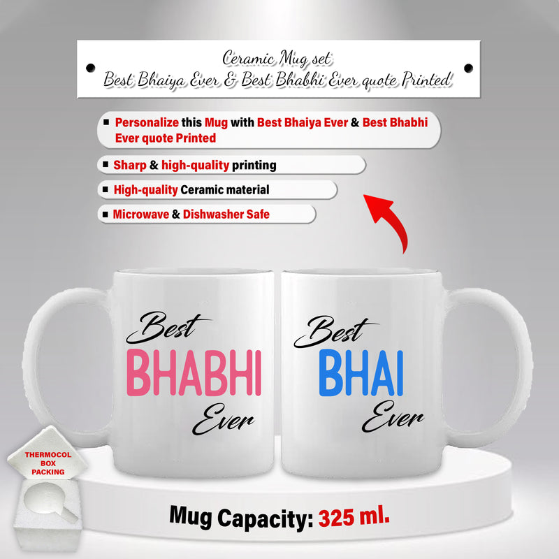 Men's Wallet & Sling Bag with Best Bhaiya/Bhabhi Mug Set.