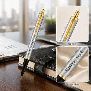 Customized Parker Pen With Custom Name Engraved.
