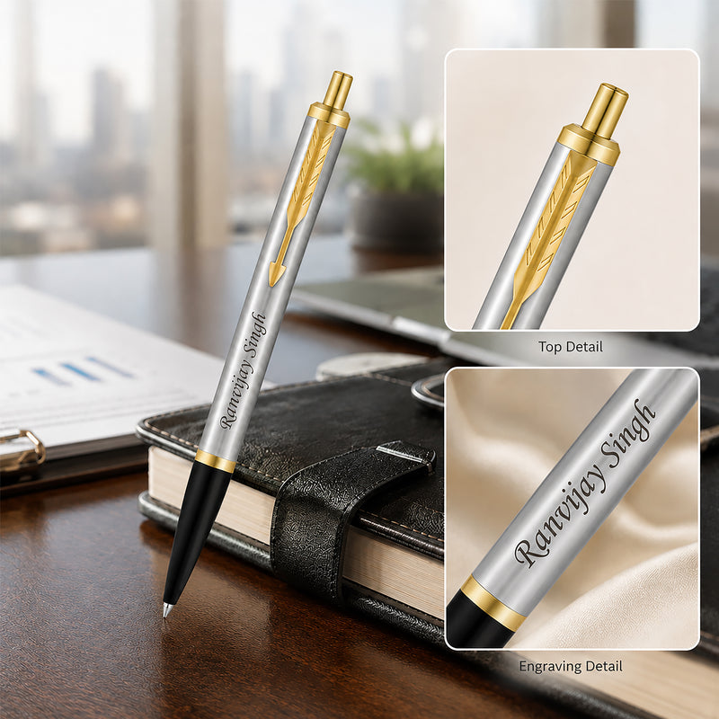 Customized Parker Pen With Custom Name Engraved.