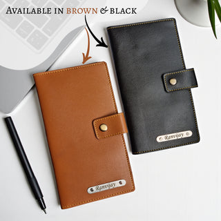 Customized Leather Cheque book Holders