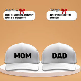 Mom and Dad Cotton Cap Hat – Best Gift For Mom & Dad.