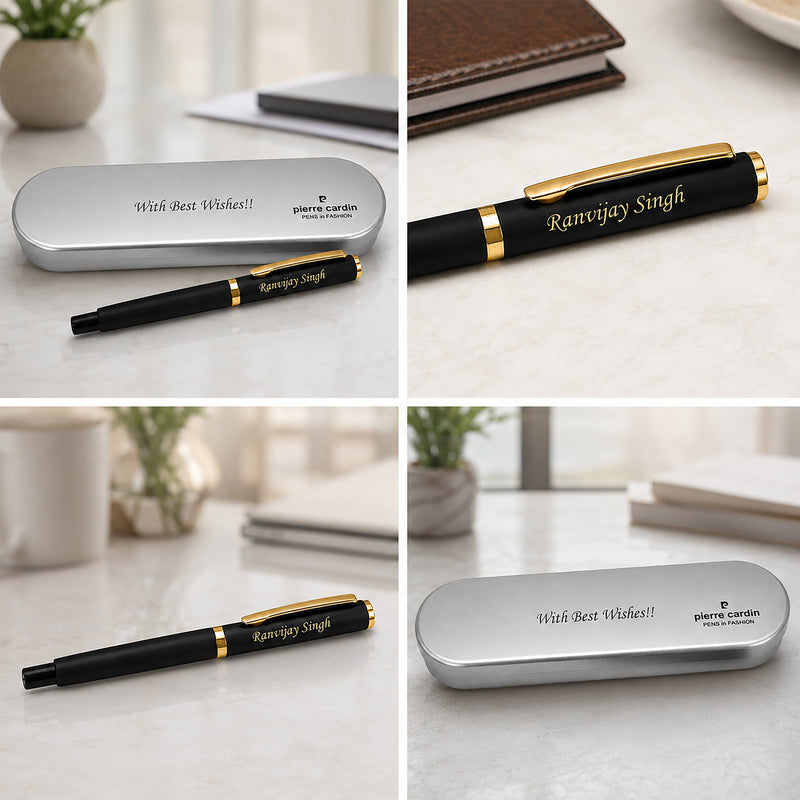 Customized Branded Roller Pen With Name Engraved.