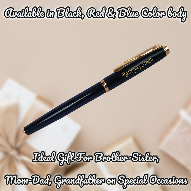 Custom Pen & Box With Name & Message Engraved.