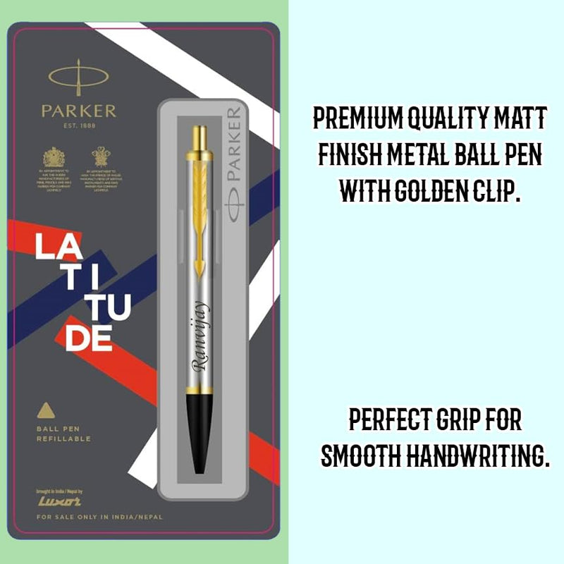 Personalized Parker Pen With Custom Name.