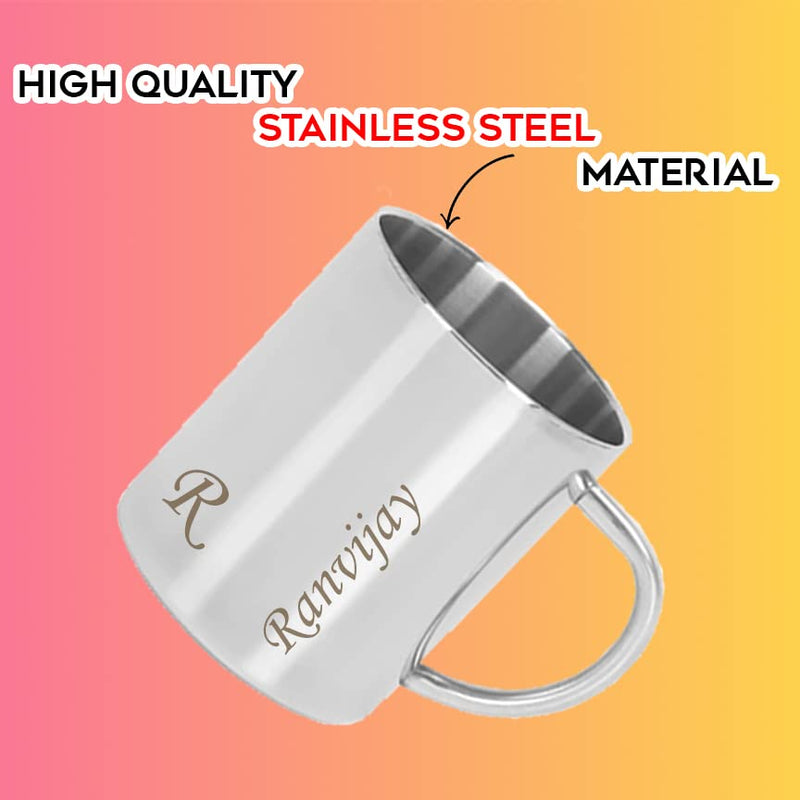 Stainless Steel Coffee Mug.