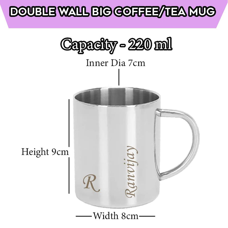 Stainless Steel Big Coffee Mug