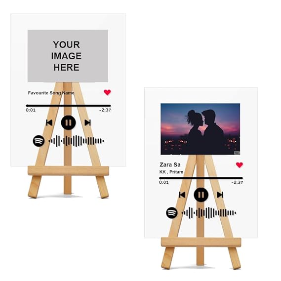 Acrylic Spotify Photo Frame