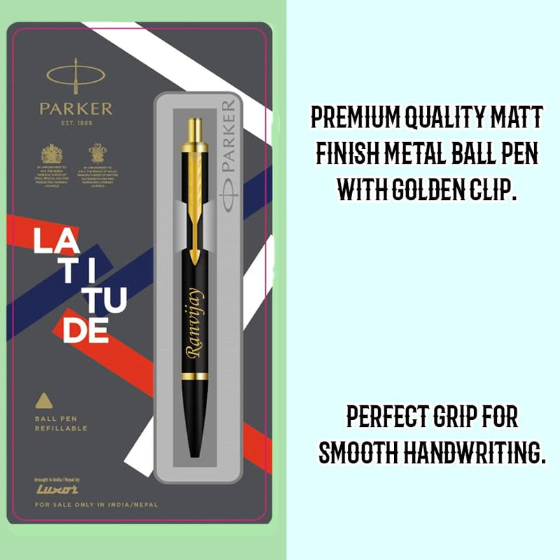 Personalized Parker Pen With Custom Name Engraved.