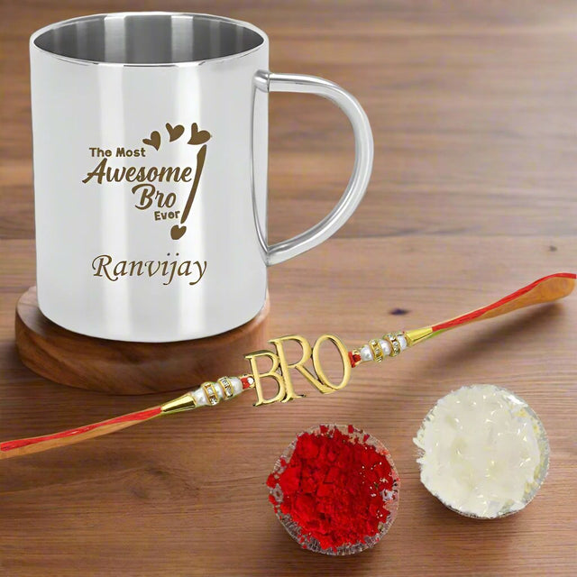 Customized Stainless Steel Mug for Brother