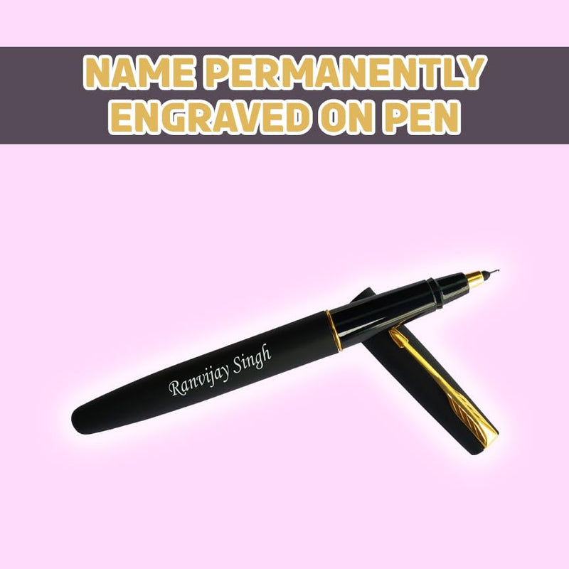 Custom Parker Roller Pen with Name