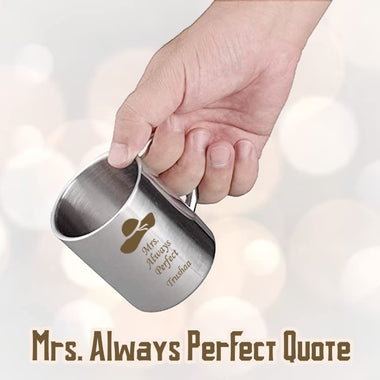 Customized Stainless Steel Mug For Women