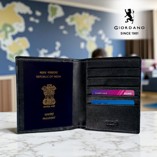 Giordano Leather Passport Cover- Custom Name Engraved
