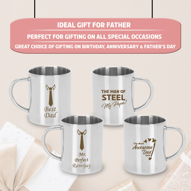 Custom Stainless Steel Mug – Father’s Day Gift.