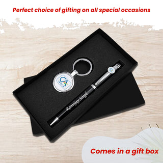 Custom CA Pen & Keychain Gift Set