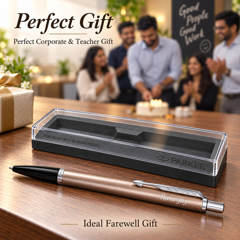 Personalized Parker Ball Pen with Name | Premium Customized Pen for Men & Women | Corporate Gift