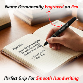 Customized Parker Roller Pen with Name Engraved.