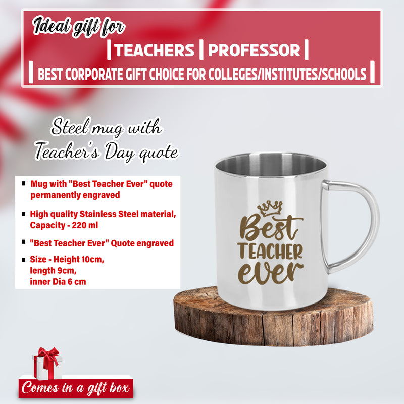 Teacher Appreciation Set: Diary, Keychain, Bottle, Pen & Mug.