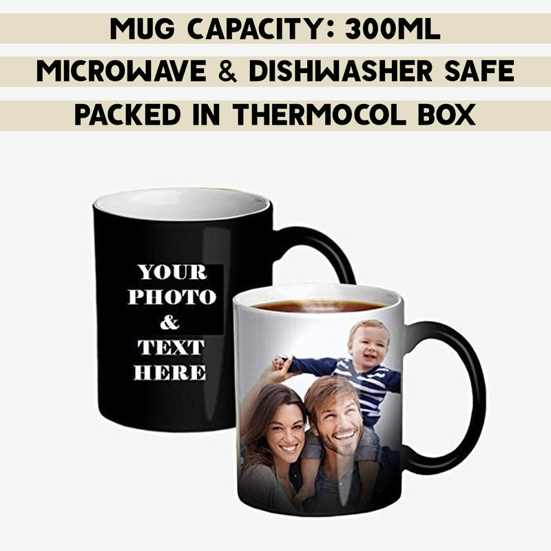 Personalized Photo Printed Magic Mug