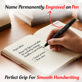 Customized Parker Roller Pen with Name Engraved.