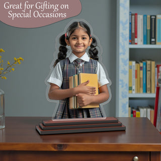 Custom Acrylic Kids Photo Cutout (6x8) | Personalized Table Top Gift