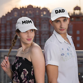 Mom and Dad Cotton Cap Hat – Best Gift For Mom & Dad.
