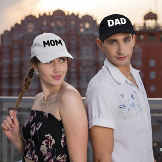 Mom and Dad Cotton Cap Hat – Best Gift For Mom & Dad.