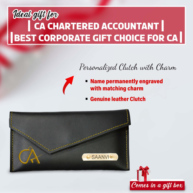 CA Gift Set: Keychain, Water Bottle, Pen, Wallet & Diary.