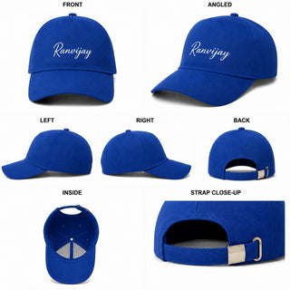 Customized Name Printed Cap for Men & Women.