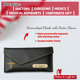 Customized Doctor Gift Set – Personalized Pen, Keychain, Bottle, Wallet & Diary with Name & Colored Logo