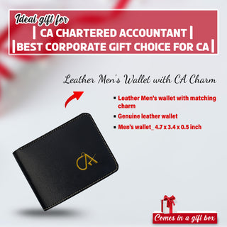 CA Premium Gift Set – Bottle, Pen, Wallet, Diary & Keychain.