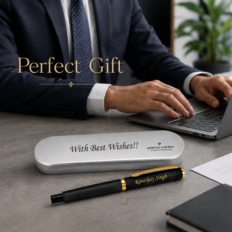 Customized Branded Roller Pen With Name Engraved.
