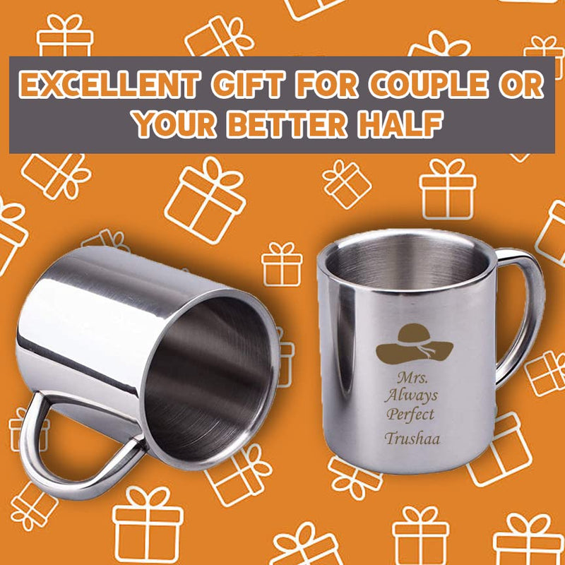 Stainless steel mug