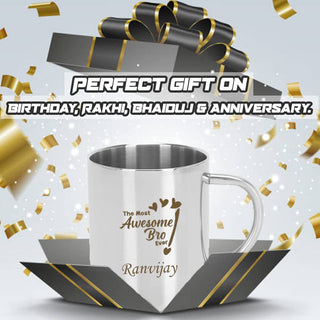 Customized Stainless Steel Mug for Brother