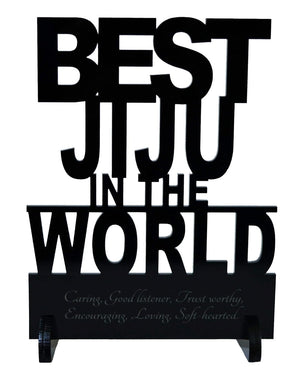 Personalized Pen with 'Best Jiju' Acrylic Stand