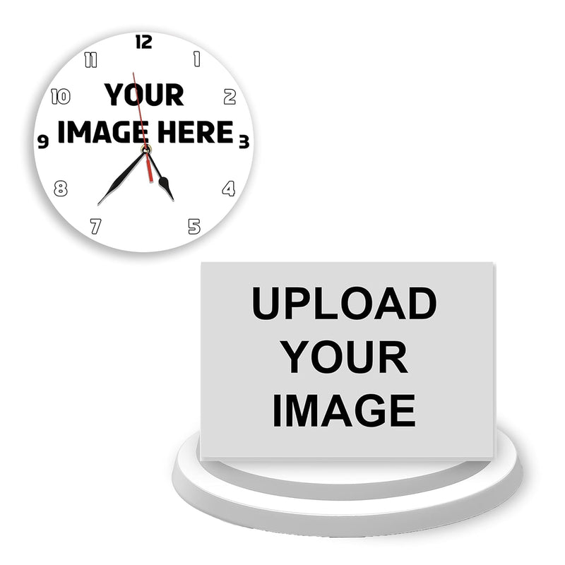 Housewarming Gift Set- Acrylic Frame & Photo Wall Clock