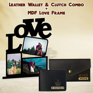 Personalized Gift combo of Love Photo frame