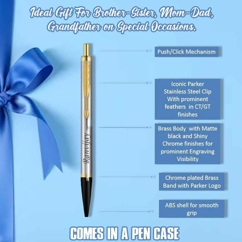 Personalized Parker Pen With Custom Name.