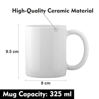Customized Mr. & Mrs. Ceramic Mug Set