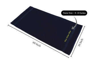 Stylish Cotton Bath Towel with Name.